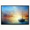 Designart - Seascape Pier - Seascape Framed Canvas Art Print